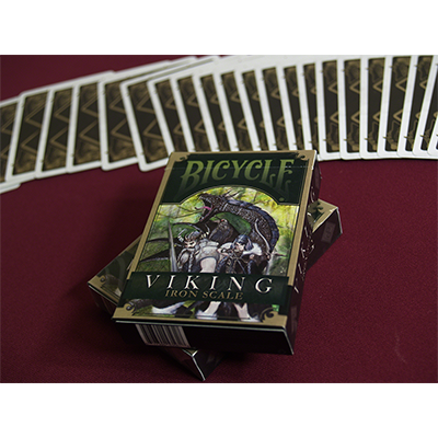 картинка Bicycle Viking Iron Scale Deck by Crooked Kings Cards - Trick от магазина Одежда+