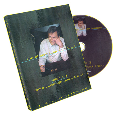картинка More Close-Up Quick Tricks: Volume Three by Al Schneider - DVD от магазина Одежда+
