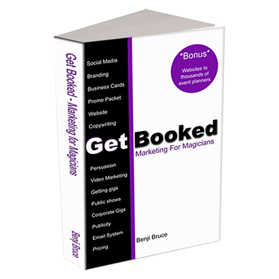 Get Booked by Benji Bruce - Book