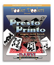 картинка Presto Printo (with DVD) by Daryl - Trick от магазина Одежда+