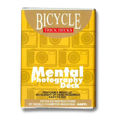 картинка Mental Photo Deck Bicycle (Blue) - Trick от магазина Одежда+