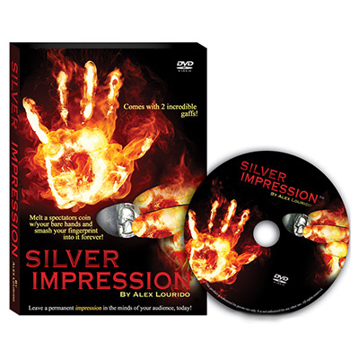 картинка Silver Impression (US Quarter with DVD) by Alex Lourido - Trick от магазина Одежда+