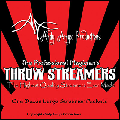 картинка Throw Streamers by Andy Amyx( 1dozen=1 unit)- Trick от магазина Одежда+