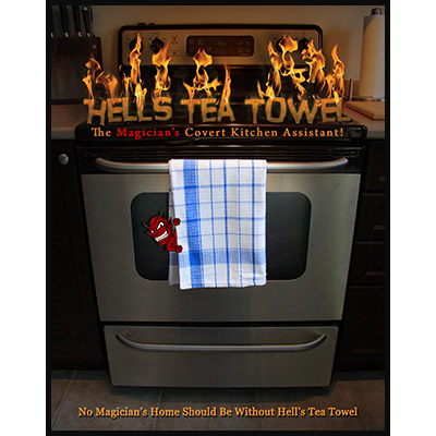 картинка Hell's Tea Towel (Gimmick and DVD)by Aaron Paterson - DVD от магазина Одежда+