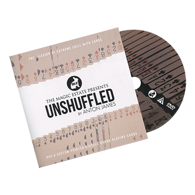 Unshuffled (DVD & Gimmicks) by Anton James Presented by The Magic Estate - Trick