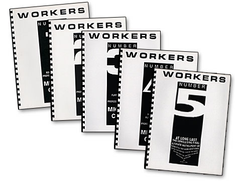 Workers Number 1 by Mike Close - Book