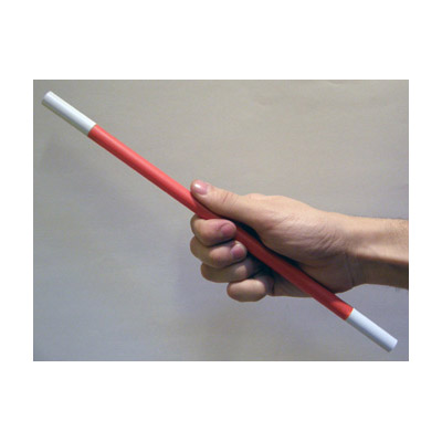 Magic Wand Red Body (White Tips) by Bazar De Magia - Trick