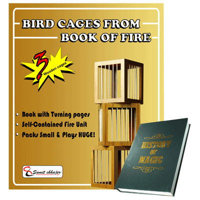 картинка Bird Cages From Book of Fire - by Sumit Chhajer - Trick от магазина Одежда+