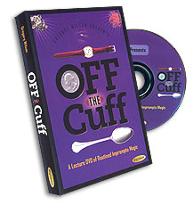 Off the Cuff by Greg Wilson - DVD