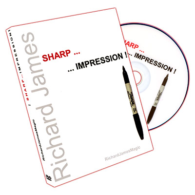 картинка Sharp Impression (DVD and Gimmicks) by Richard James - DVD от магазина Одежда+