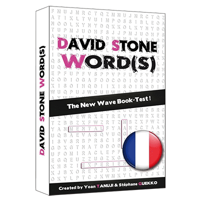 David Stone's Words(French Version) by So Magic - Trick