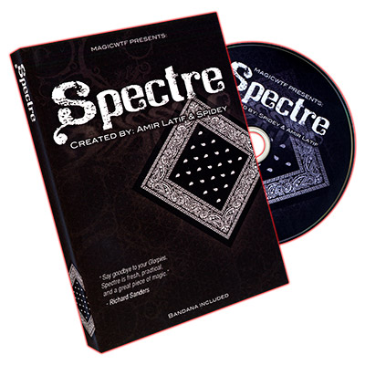 картинка Spectre (Gimmick and DVD) by Amir Latif & Spidey - DVD от магазина Одежда+
